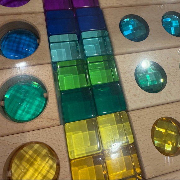 Colorful Wooden Block Set - Picture 5 of 7